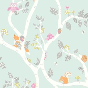 Woodland Adventure Teal