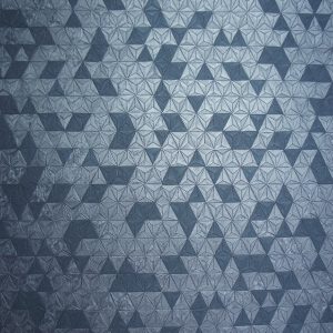 Origami Texture Navy