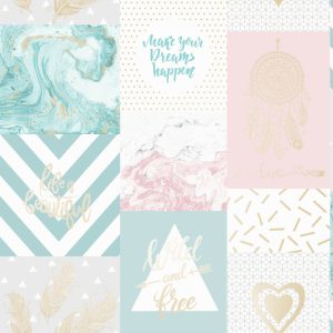 Wild and Free Pink/Blue