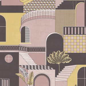 Medina Pink Yellow