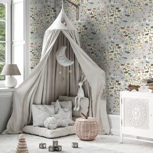 Animal Maps Grey