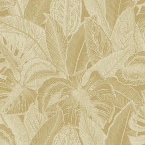 Linear Palm Leaf Ochre
