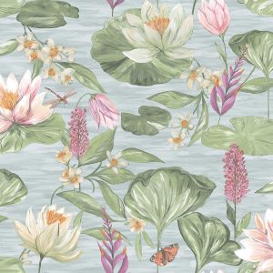 Water Lily Blue