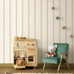 Do The Wiggle Stripe Ochre