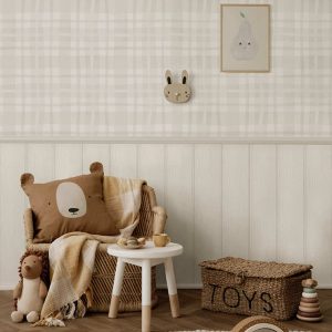 Ivy Plaid Warm Grey