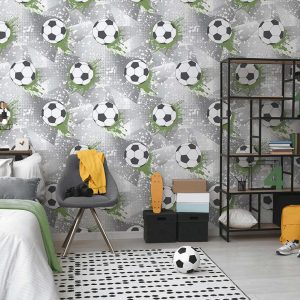 Football Frenzy Grey, Green