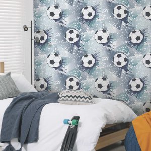 Football Frenzy Navy, Teal